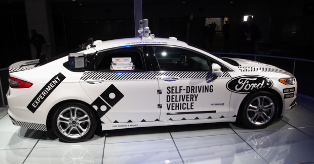 Ford's Self Driving Delivery Vehicle