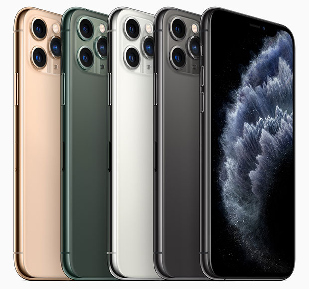 iPhone 11 Pro y iPhone 11 Pro Max colores