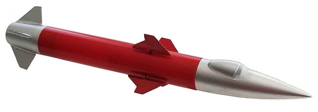 SAVAGE misil autoguiado diseñado para desactivar o destruir un pequeño enemigo hecho