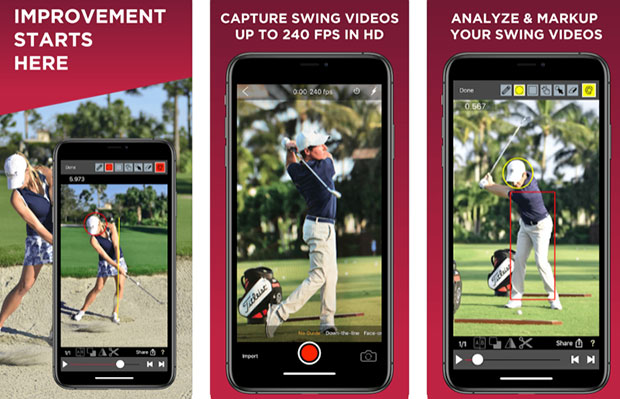 V1 Golf Swing Analysis and Coaching app