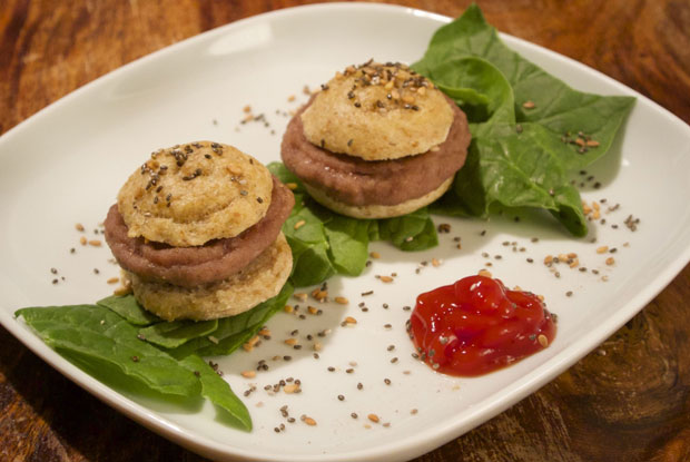 Plated Mini-Burgers