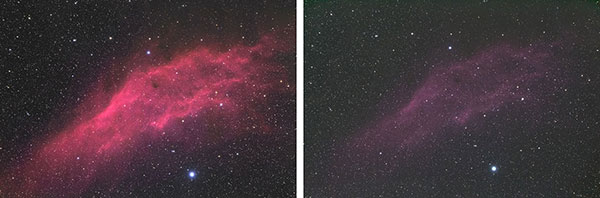 Nikon D810A DSLR astrophotography camera sample photos