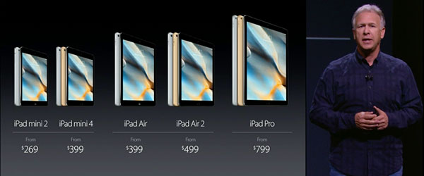 Phil Schiller iPad family