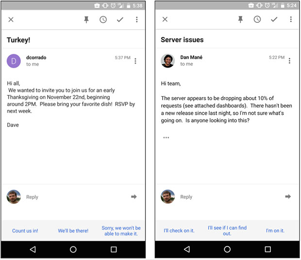 gmail smart reply