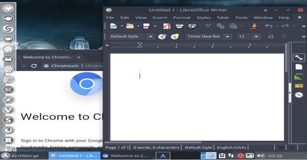 ArchMerge LibreOffice Writer