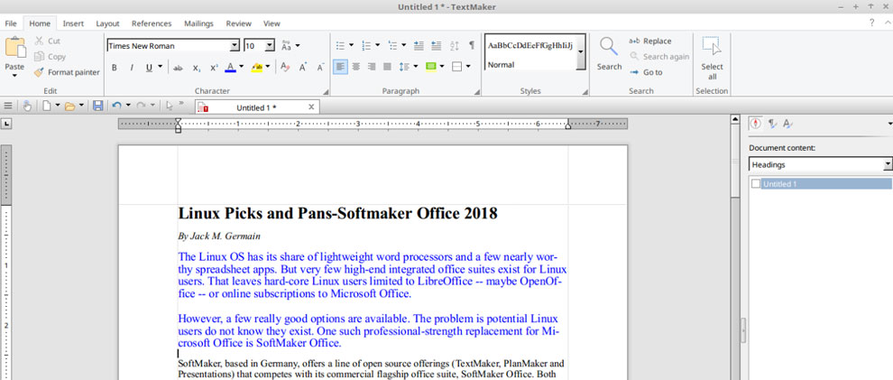 SoftMaker for Linux Is a Solid Microsoft Office Alternative