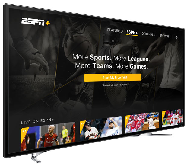 Disney Debuts ESPN+ Streaming Sports activities Provider