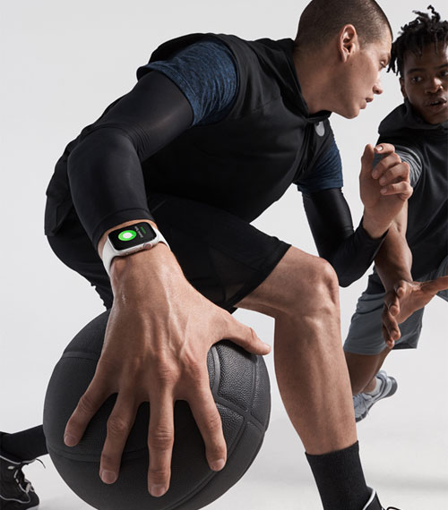 Apple Watch Series 4 basketball lifestyle