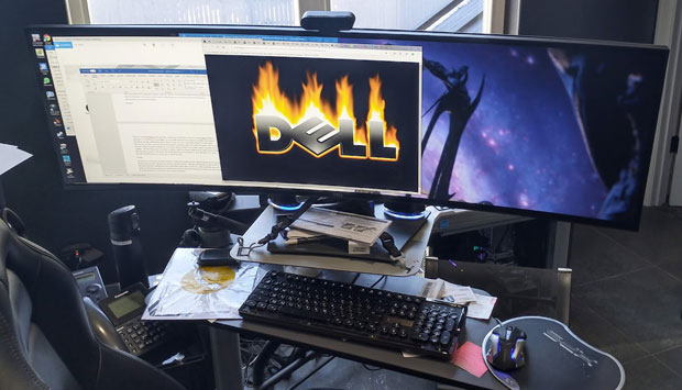 Dell UltraSharp 49 Curved Monitor