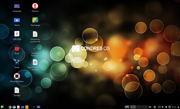 Condres OS desktop screenshot
