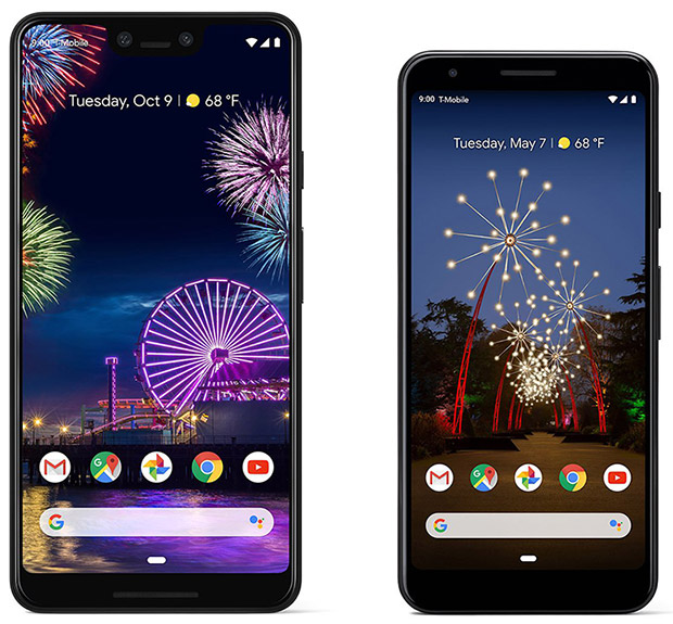 GooglePixel 3a XL and Pixel 3a smartphones