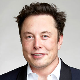 Elon Musk, CEO of SpaceX and Tesla