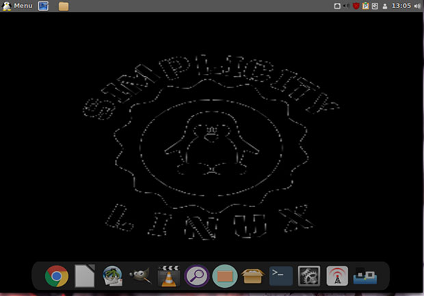 Simplicity Linux desktop