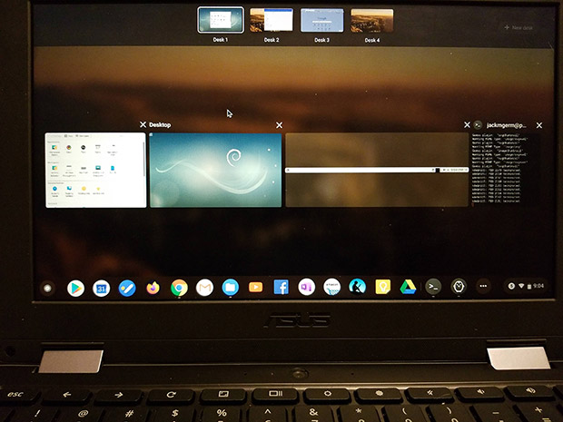 KDE on Chromebook