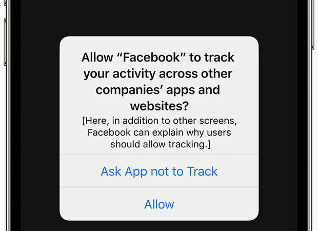 Apple's App Tracking Transparency feature 