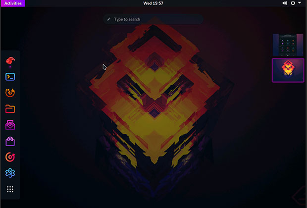 Garuda Linux screenshot