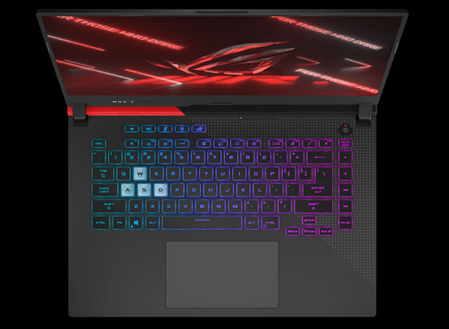 Asus ROG Strix G15 Advantage Edition front view