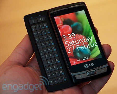 LG's Windows Phone 7 Series prototype