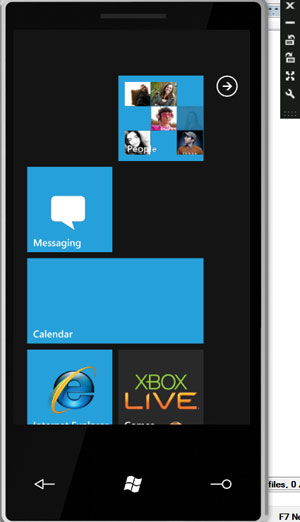 Microsoft unveiled a locked-down WinPho7 emulator at MIX10 recently.