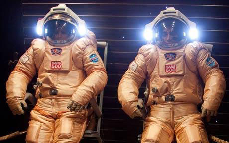 Mars500 crewmembers