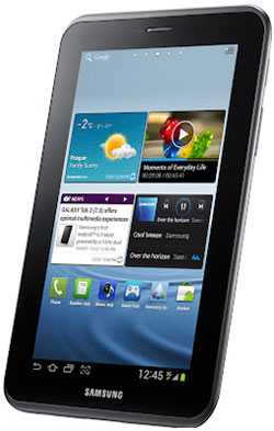 The Samsung Galaxy Tab 2