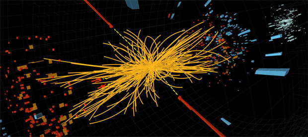 proton-proton collision event