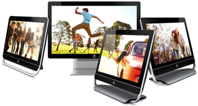 HP all-in-one desktops