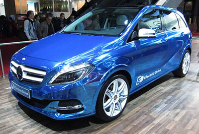 The Mercedes-Benz B-Class Electric Drive Sedan