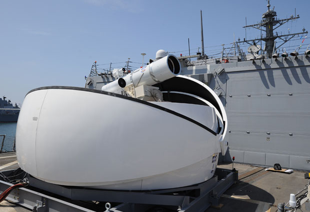The U.S. Navy's Laser Weapons System (LaWS)