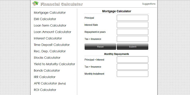 Financial Calculator