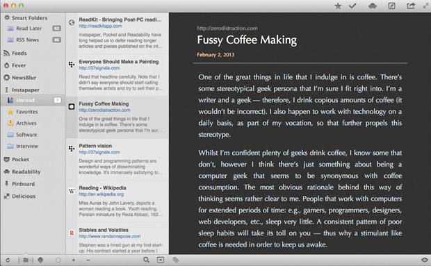 best rss reader for mac