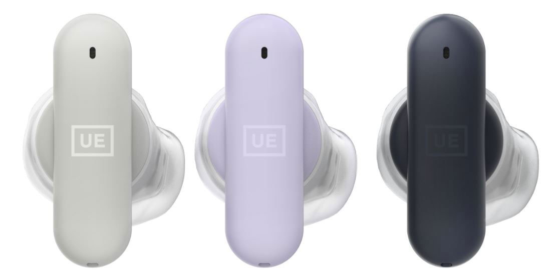 UE FITS earbuds color options