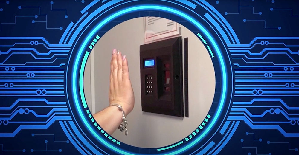 nVIAsoft multimodal contactless hand biometric security