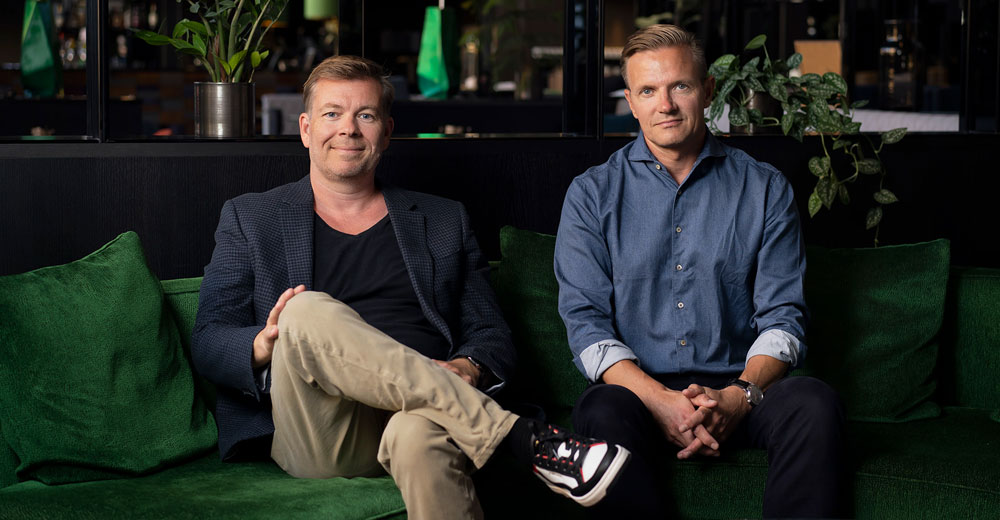 Leapwork co-founders Klaus Topholt and Christian Brink Friedrichsen