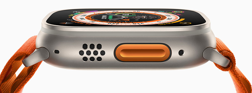 Apple Watch Ultra programmable Action button