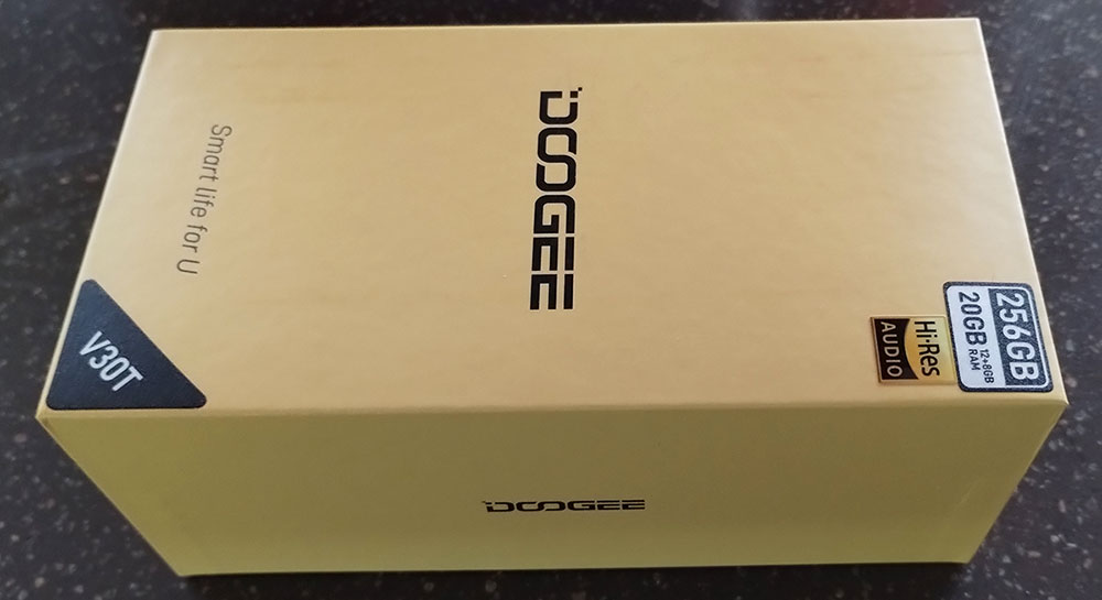 Doogee V30T box