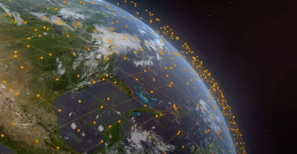 Project Kuiper's optical mesh network in low Earth orbit