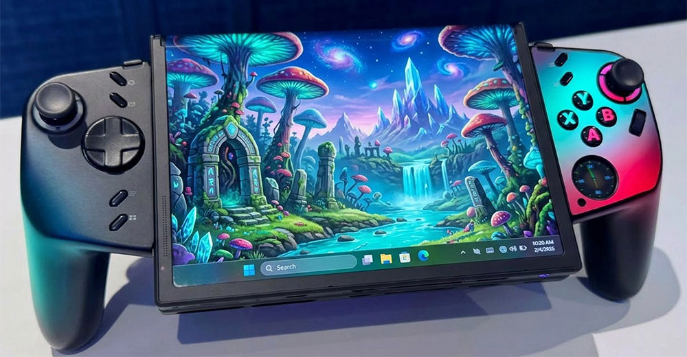 Lenovo Legion Go Fold Concept handheld gaming device
